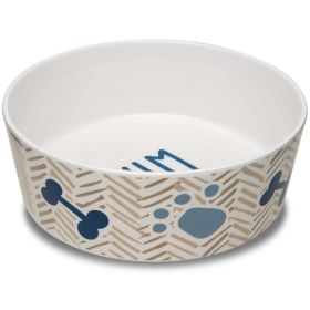 Loving Pets Dolce Moderno Bowl Yum Chevron Design - Small - 1 count