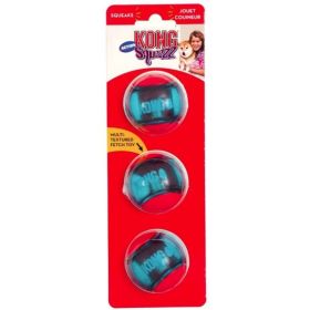 KONG Squeezz Action Ball Red - Medium - 3 count