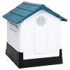 Dog House Blue 22.4"x26.8"x26" Polypropylene