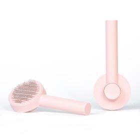 Ai Wo Pet Comb Cat Products Dog Comb Cat Needle Comb Pet Brush Hair Remover Wholesale Cross border (Specifications: MINI style (bag packaging), colour: Comb 9- Pink)