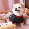 Letter Print Pet Sweater For Dog & Cat; Warm Dog Sweater Soft Cat Sweatshirt; Winter Pet Apparel